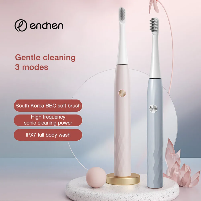 Picture of Enchen T501 Electric Toothbrush High-frequency Vibration Three Cleaning Modes Long Battery Life IPX7 Waterproof