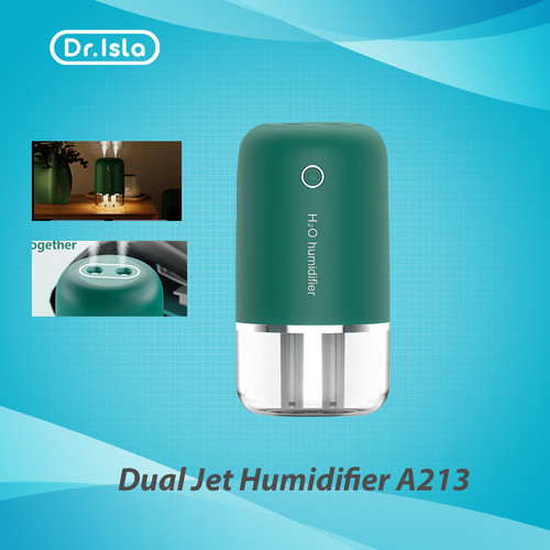 Picture of Aolon A213 Air Humidifier Wireless Dual Spray Car Diffuser H2O Humidifier 400ML Large Capacity