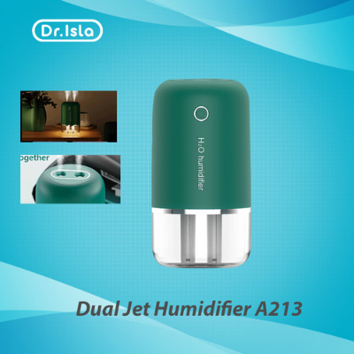 Picture of Aolon A213 Air Humidifier Wireless Dual Spray Car Diffuser H2O Humidifier 400ML Large Capacity