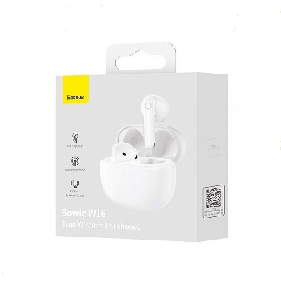 Picture of Baseus  Bowie W16 True  Wireless Earphones - White