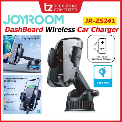Picture of JOYROOM Qi 15W Wireless Car Charger For Phone Holder