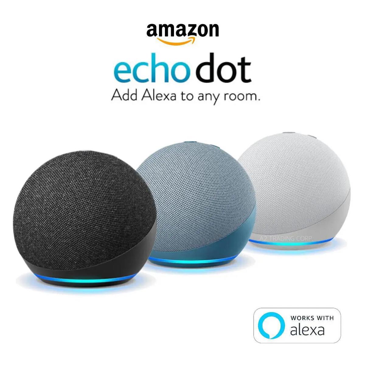 Picture of Echo Dot (5th generation, 2022 release) smart speaker with Alexa