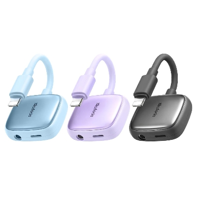 Picture of Mcdodo Lightning to Lightning and DC3.5mm Calling Suportted Digital Audio Cable