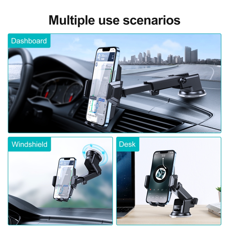 Picture of JOYROOM JR-ZS285 Mechanical Car Dashboard Phone Holder-Black