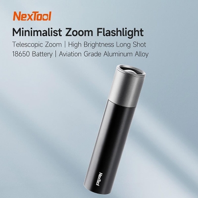 Picture of NexTool Simplicity Zoom 150Lm Flashlight - Grey