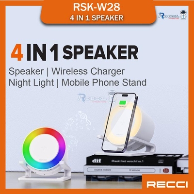Picture of RECCI RSK-W28 15W Wireless Charger with Speaker