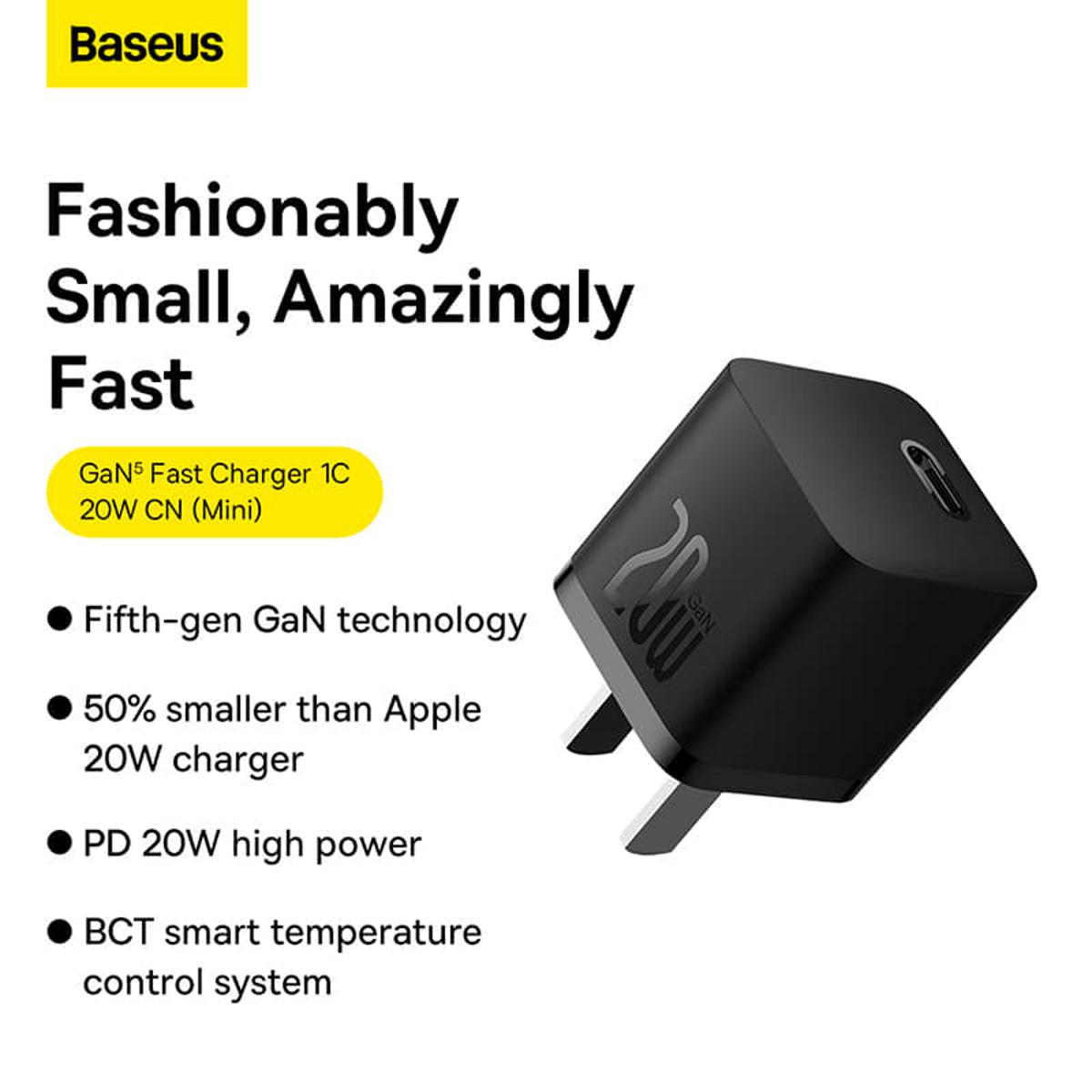 Picture of Baseus GaN5 20W Type-C Fast Charger