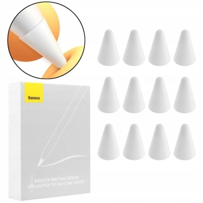 Picture of Baseus Smooth Writing Series Stylus Pen Tip Silicone Cover 12 pics