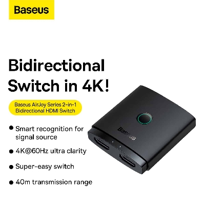 Picture of Baseus AirJoy Series 2-in-1 Bidirectional HDMI Switch