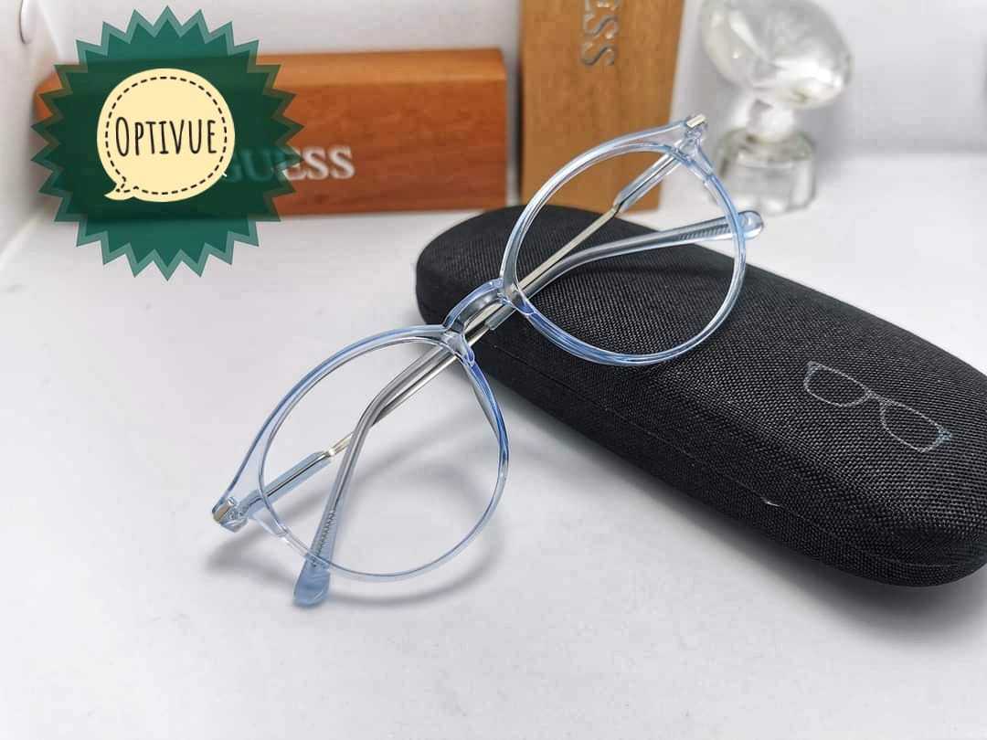 Picture of Classic Metal/PC Round Frame Myopia Glasses Fashion Retro Optica/ Glasses Ultralight Vision Care Short Sighted Eyewear