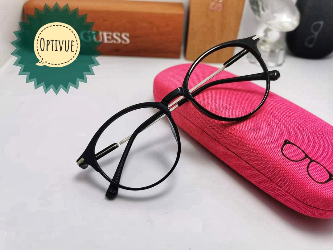 Picture of Classic Metal/PC Round Frame Myopia Glasses Fashion Retro Optica/ Glasses Ultralight Vision Care Short Sighted Eyewear