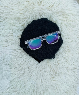 Picture of New Men white Fashionable Sunglasses New Vision Driving Party Travel Sunglasses Best white Sunglasses