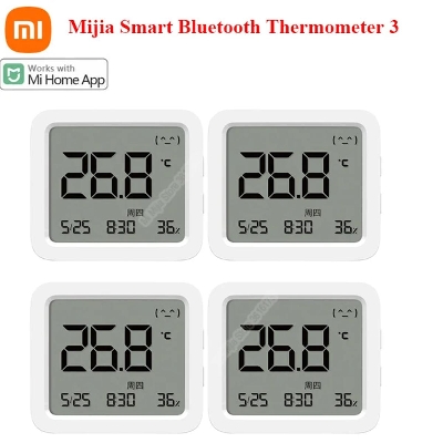 Picture of Mijia Temperature Humidity Sensor 3 Support Bluetooth Smart LCD Screen Digital Thermometer Hygrometer Meter Work With Mijia App