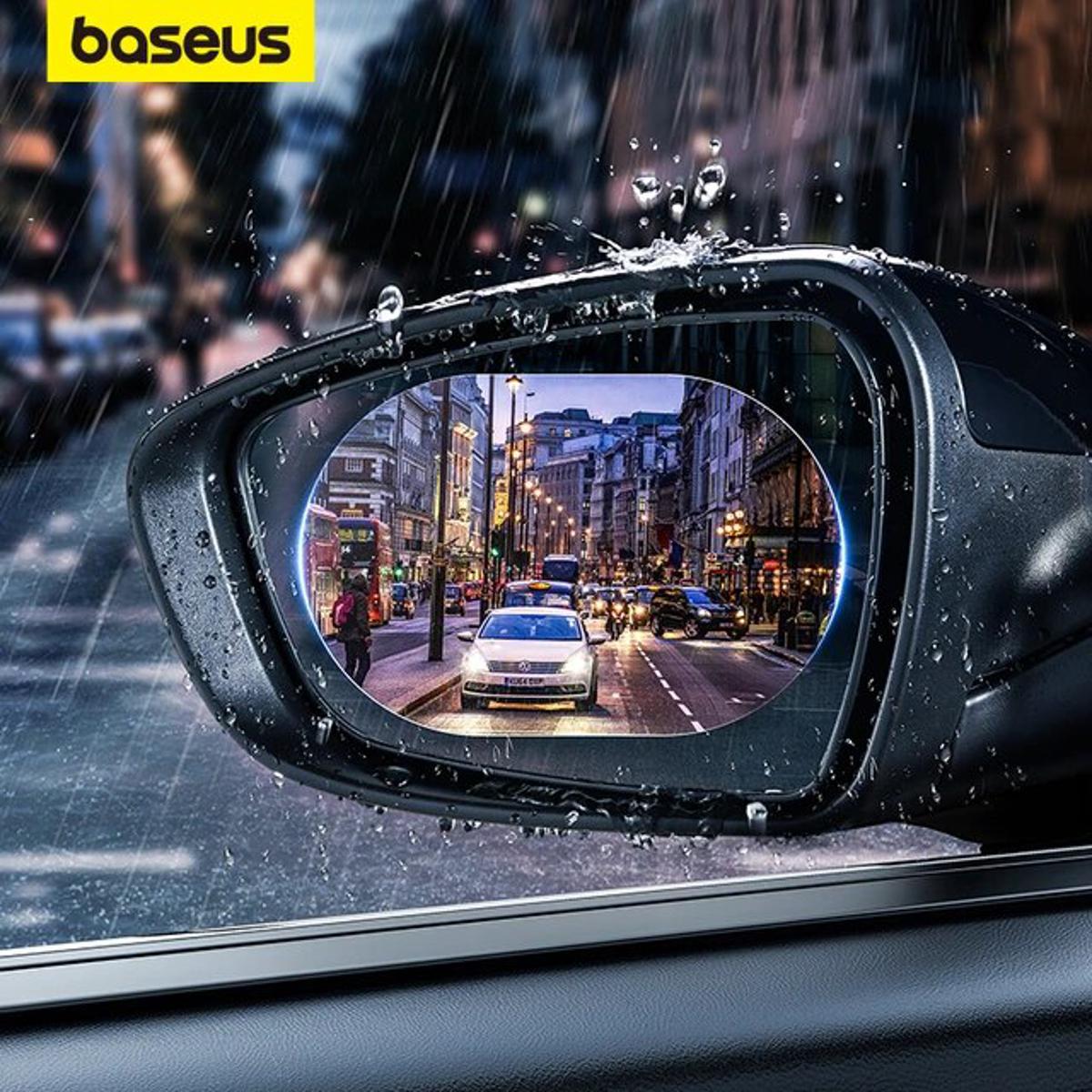 Picture of Baseus  ClearSight Rearview Mirror Waterproof Film Clear Pack of 2