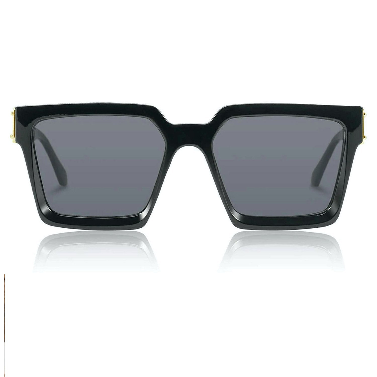 Picture of Polarized Sunglasses Vintage Fashion Polarized Sunglasses Classic Men's Double Beam Sprin...