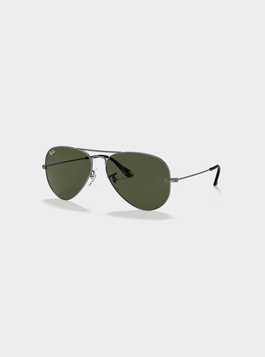 Picture of Ray-Ban Aviator sunglasses metal body frame black colour glass