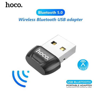 Picture of Hoco UA18 Bluetooth 5.0 USB Adapter Black