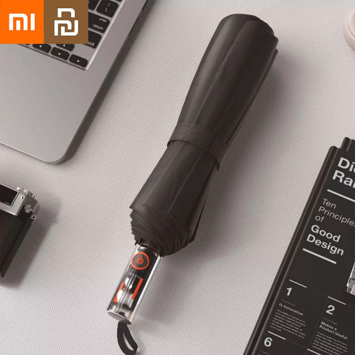 Picture of Xiaomi Konggu Transparent Mechanical Automatic Umbrella - Black
