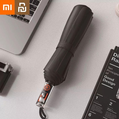 Picture of Xiaomi Konggu Transparent Mechanical Automatic Umbrella - Black