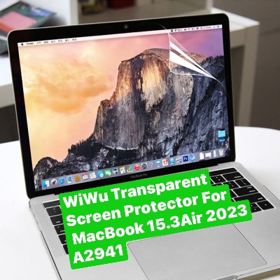 Picture of WiWU Macbook 15.3 Air 2023 Screen Protector High Resolution Anti-glare Ultra Slim Anti-Scratching Film 2pack
