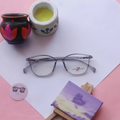 Picture of Fashion Transparent Ultra-light HD Women's Reading Glasses Anti-blue Light Glasses Polygon Fashion Mom Presbyopia Glasses +100 Το +400