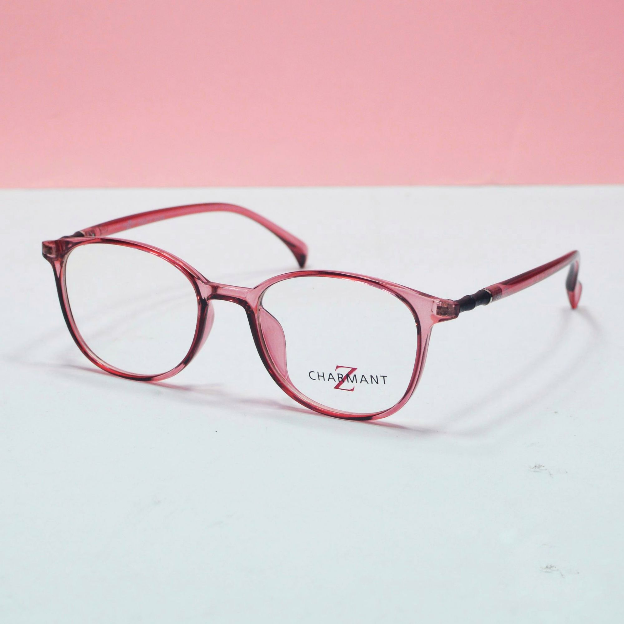 Picture of Fashion Transparent Ultra-light HD Women's Reading Glasses Anti-blue Light Glasses Polygon Fashion Mom Presbyopia Glasses +100 Το +400