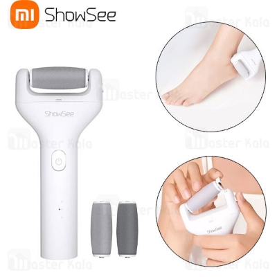 Picture of Xiaomi Showsee Electric Foot File for Heel B1-W Pedicure Tools Machine Skin Care Callus Remover Grinder Lime