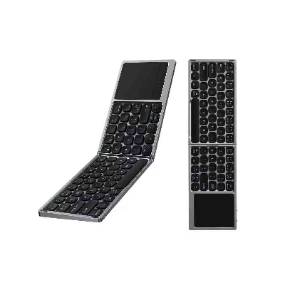 Picture of WiWU FMK-04 Foldable Mini Rechargeable Wireless Keyboard with Touch Pad