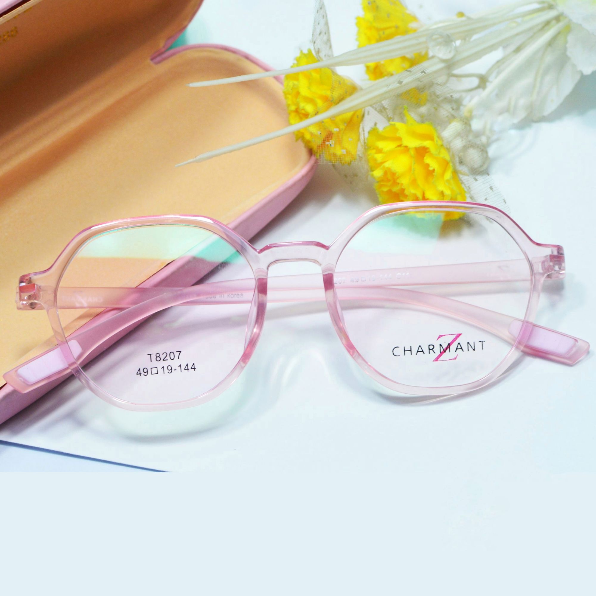 Picture of Ultralight Sunglasses Transparent Reading Glasses Ultralight Reading Glasses Transparent Frame Eyeglasses Anti-blue Light Glasses