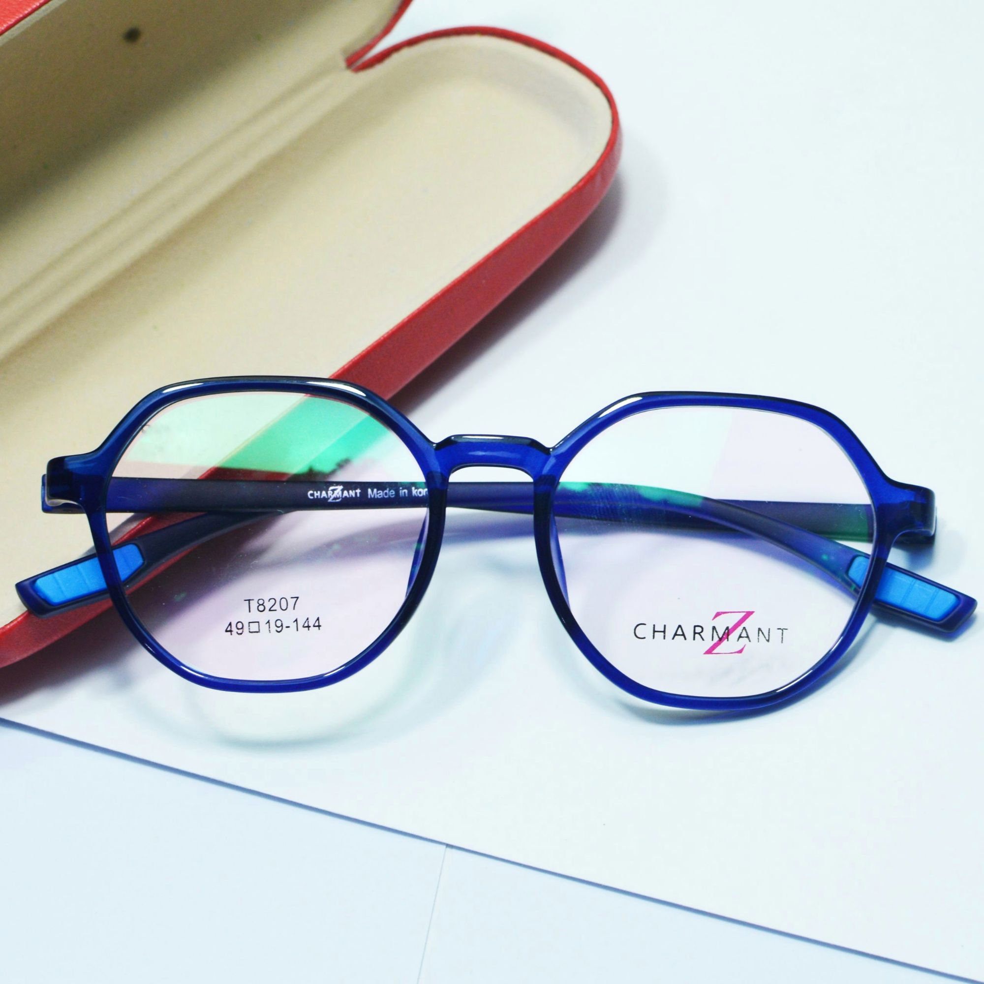 Picture of Ultralight Sunglasses Transparent Reading Glasses Ultralight Reading Glasses Transparent Frame Eyeglasses Anti-blue Light Glasses