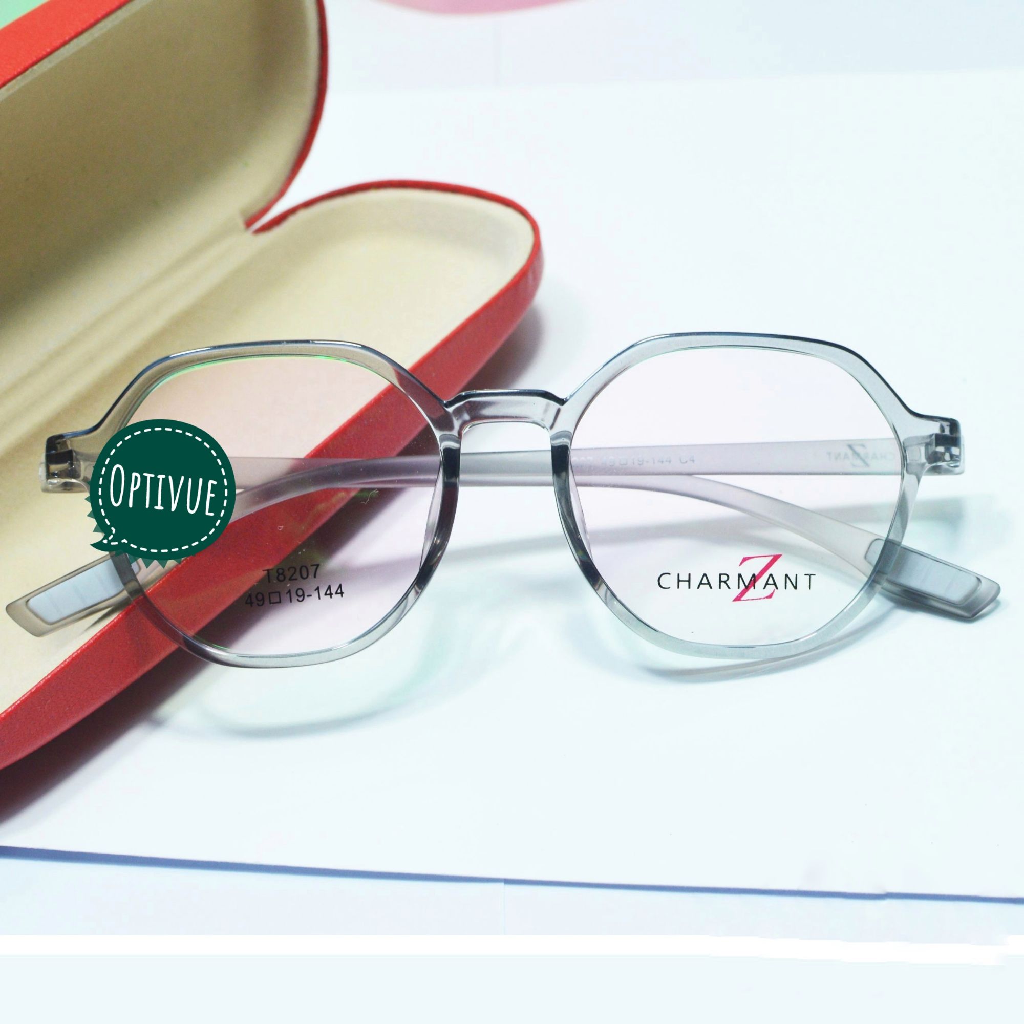 Picture of Ultralight Sunglasses Transparent Reading Glasses Ultralight Reading Glasses Transparent Frame Eyeglasses Anti-blue Light Glasses