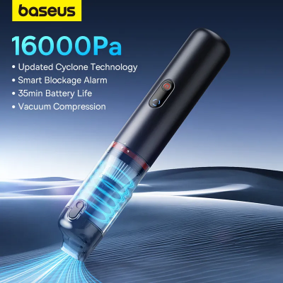 Picture of Baseus A5 16000Pa Powerful Wireless Car Vacuum Cleaner Portable Mini Car Vacuum Cleaner for PC Home Machine