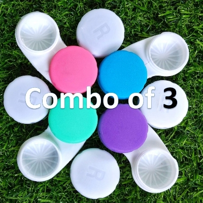 Picture of Contact Lens kit | Combo of 3pcs | Multi Color