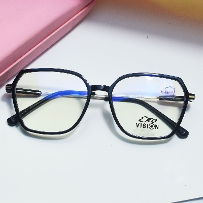 Picture of Square Glasses Computer Glasses Glasses Full Frame Glasses Anti Blue Light Men Women Glasses Metal Glasses