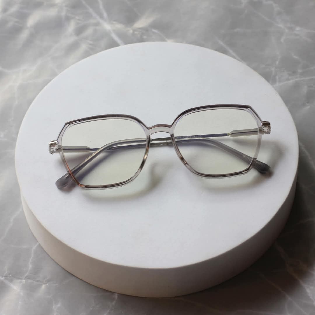 Picture of Square Glasses Computer Glasses Glasses Full Frame Glasses Anti Blue Light Men Women Glasses Metal Glasses