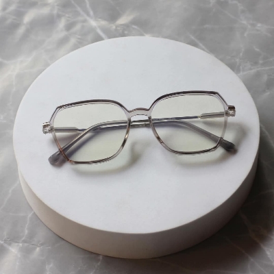 Picture of Square Glasses Computer Glasses Glasses Full Frame Glasses Anti Blue Light Men Women Glasses Metal Glasses