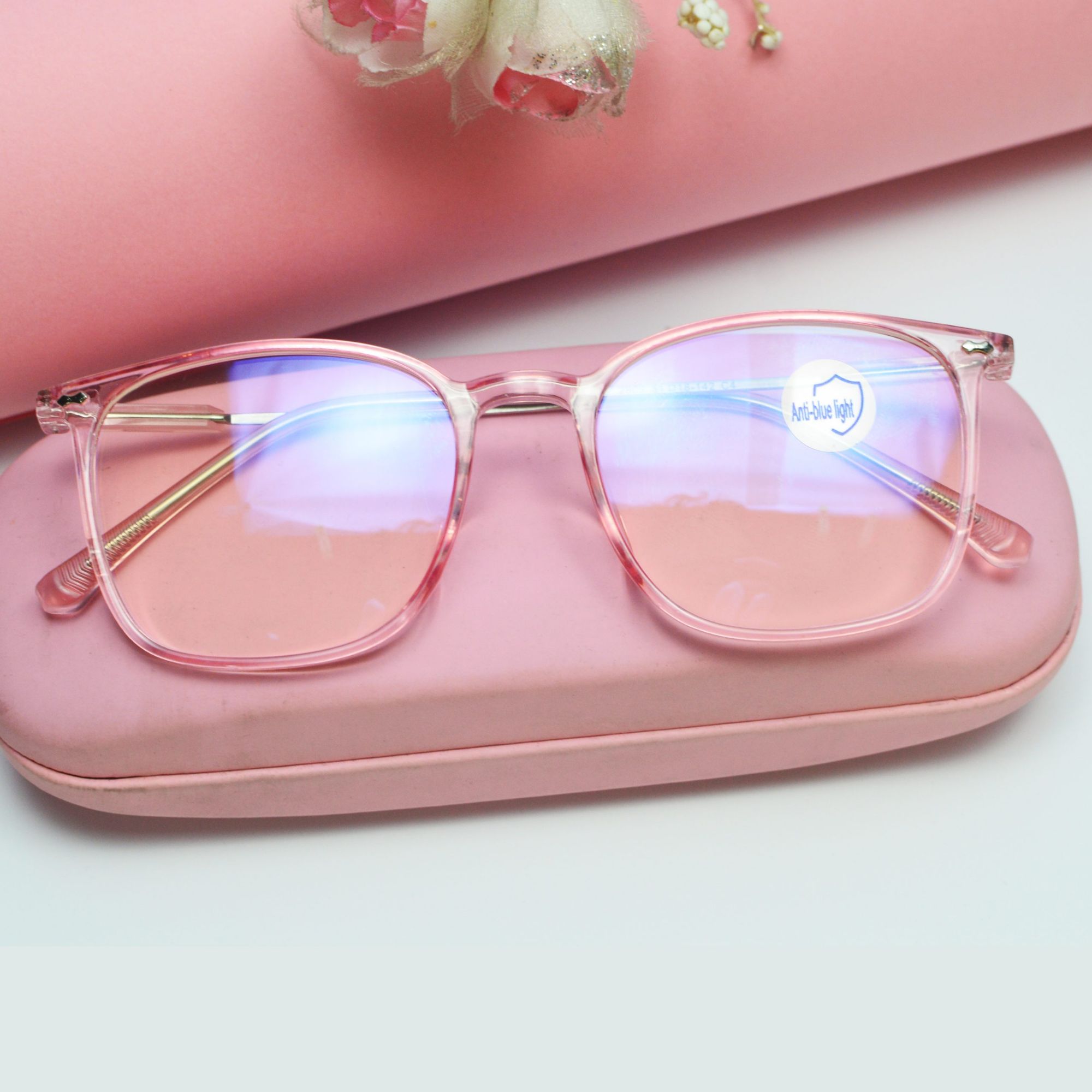 Picture of Classic Metal/PC Square  Frame Myopia Glasses Fashion Retro Optica/ Glasses Ultralight Vision Care Short Sighted Eyewear