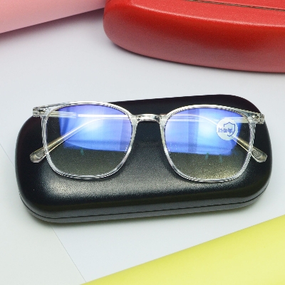 Picture of Classic Metal/PC Square  Frame Myopia Glasses Fashion Retro Optica/ Glasses Ultralight Vision Care Short Sighted Eyewear