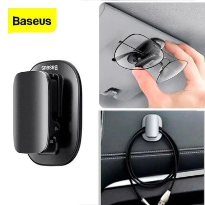 Picture of Baseus Platinum Vehicle Eyewear Clip - Black