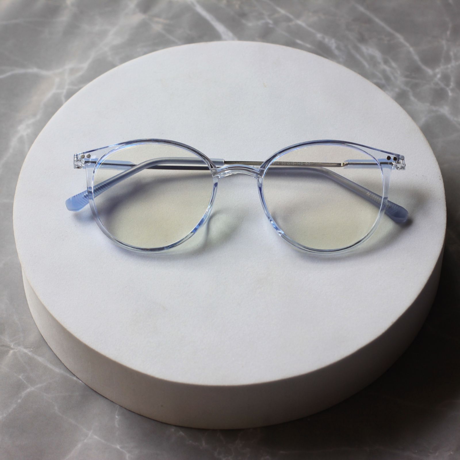 Picture of Classic Metal/PC Round Frame Myopia Glasses Fashion Retro Optica/Glasses Ultralight Vision Care Short Sighted Eyewear