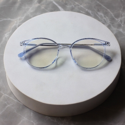 Picture of Classic Metal/PC Round Frame Myopia Glasses Fashion Retro Optica/Glasses Ultralight Vision Care Short Sighted Eyewear