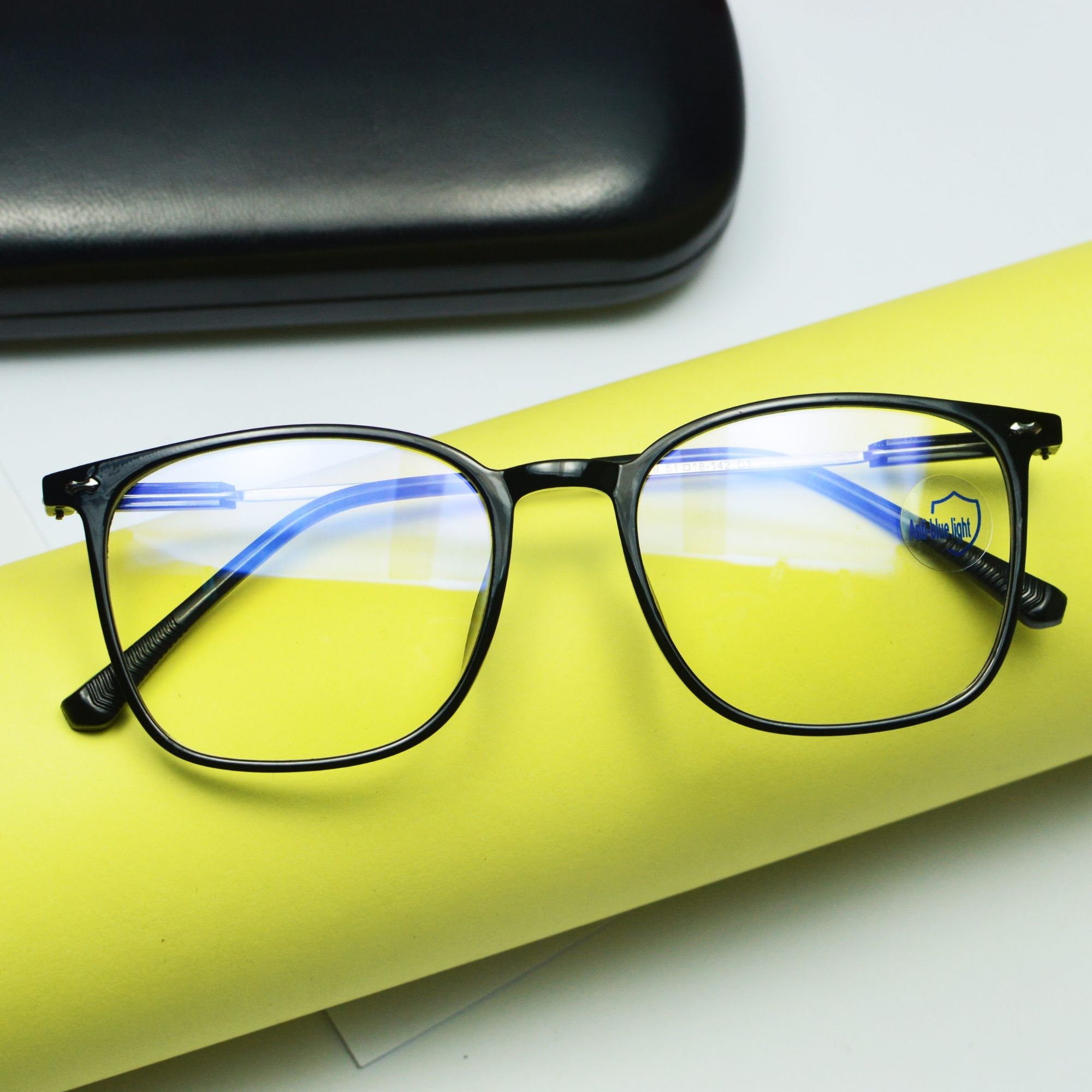 Picture of Classic Metal/PC Square Frame Myopia Glasses Fashion Retro Optica/Glasses Ultralight Vision Care Short Sighted Eyewear