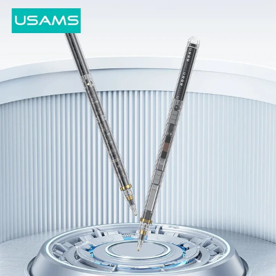 Picture of USAMS Tablet Stylus Pen For iPad Pro 12.9 11 inch iPad Air Mini Palm Rejection Capacitive Stylus Pen with Wieless Charging