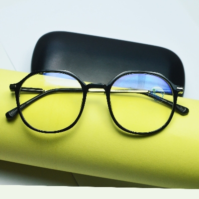 Picture of Classic Metal/PC Round Frame Myopia Glasses Fashion Retro Optica/Glasses Ultralight Vision Care Short Sighted Eyewear