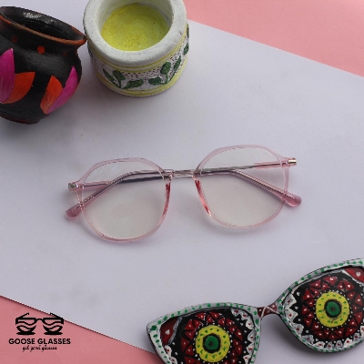 Picture of Classic Metal/PC Round Frame Myopia Glasses Fashion Retro Optica/Glasses Ultralight Vision Care Short Sighted Eyewear