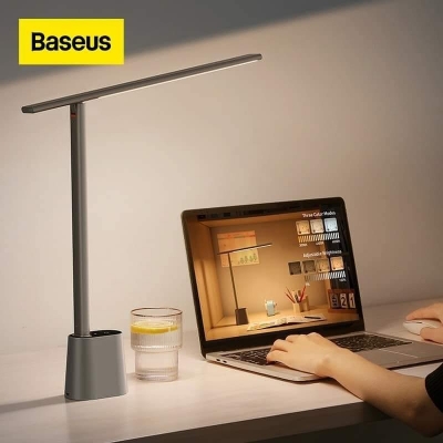 Picture of BASEUS Smart Eye Series Rechargeable Folding Reading Desk Lamp Smart Light – Dark Grey