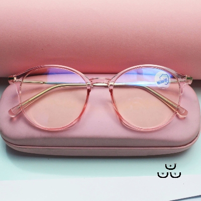 Picture of Classic Metal/PC Round Frame Myopia Glasses Fashion Retro Optica/Glasses Ultralight Vision Care Short Sighted Eyewear