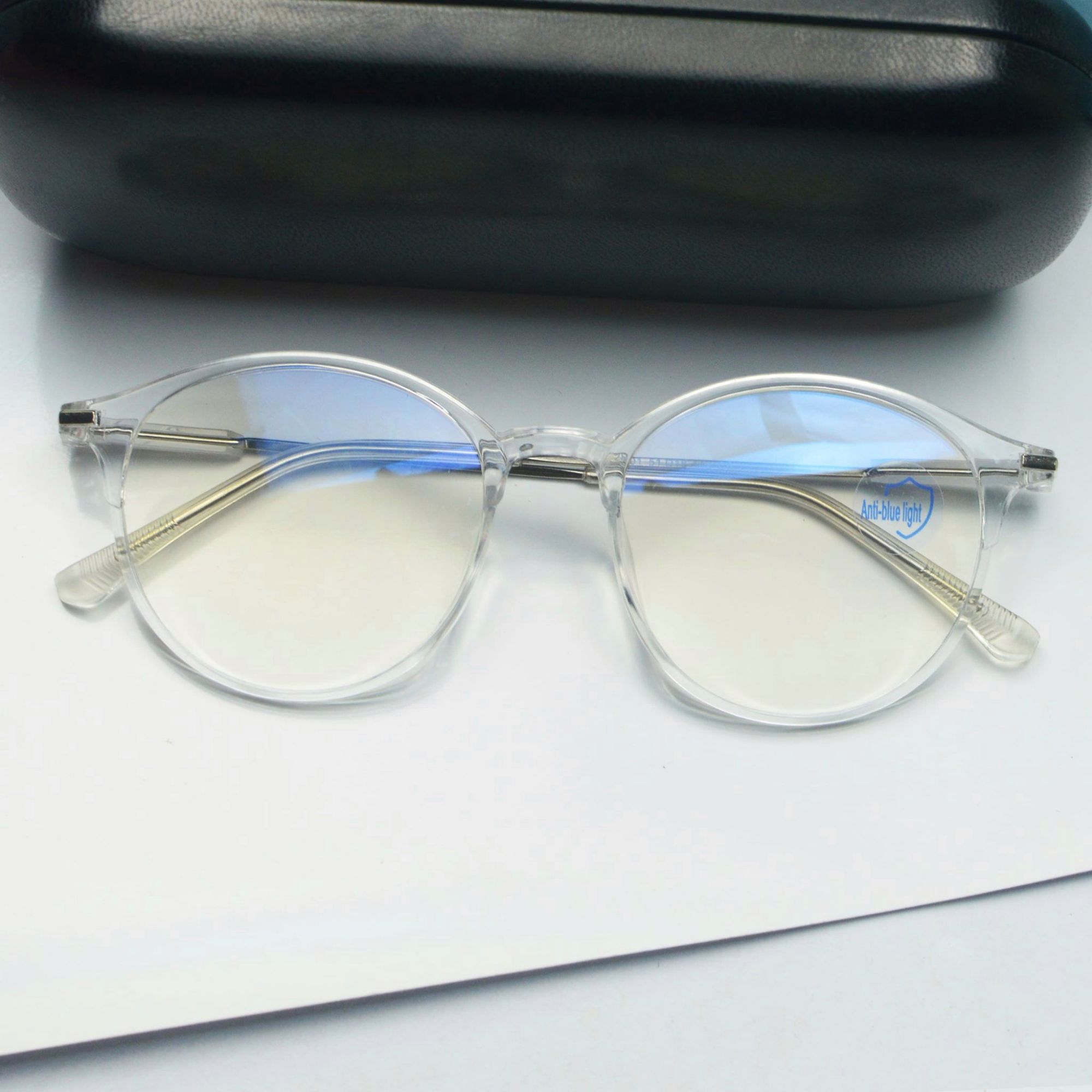 Picture of Classic Metal/PC Round Frame Myopia Glasses Fashion Retro Optica/Glasses Ultralight Vision Care Short Sighted Eyewear