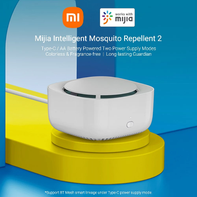 Picture of MIJIA MOSQUITO REPELLENT KILLER 2 SMART VERSION PHONE TIMER SWITCH WORK WITH MI HOME APP White