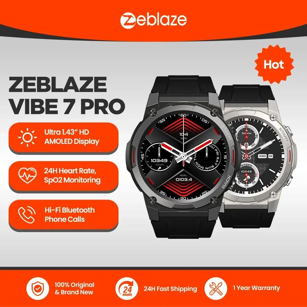 Picture of Zeblaze Vibe 7 Pro Premium Voice Calling Smartwatch